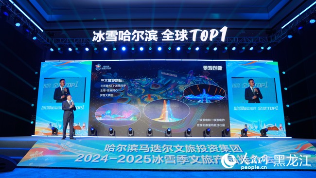 九游体育网站：哈尔滨马迭尔文旅投资集团2024-2025冰雪季文旅产品推介会举行(图2)