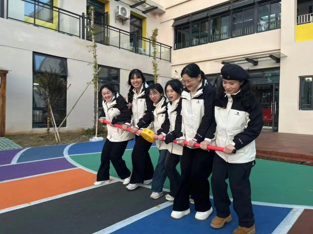 “我运动我快乐”——乐安县第五幼儿园冬季运动会(图2)