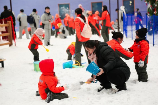 九游体育网站：冰上运动火热、冰雪旅游“拼图”就位上海变身冰雪消费“热地”(图4)
