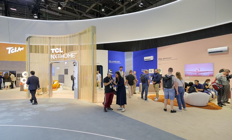 九游体育网站：TCL实业IFA2025：奥运级科技重磅亮相TCLNXTHOME重塑未来“生活艺术家”(图8)