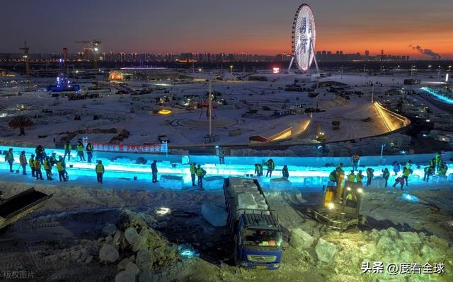 沸腾全网！哈尔滨冰雪大世界夜建名场面今年必火的冬日顶流(图17)