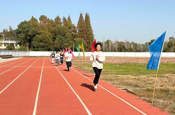 宿松县九成学校举行冬季运动会(图2)