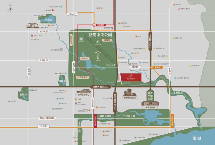 九游体育网站:中央公园琥珀星樾湾合肥精品住宅品牌地产的匠心之作!(图1)