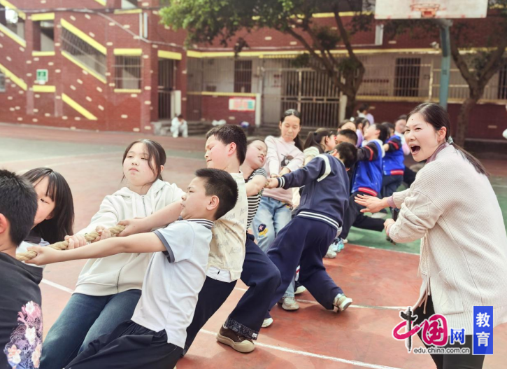 九游体育:宜宾翠屏金坪中心校2026年春季趣味运动会圆满举行(图3)