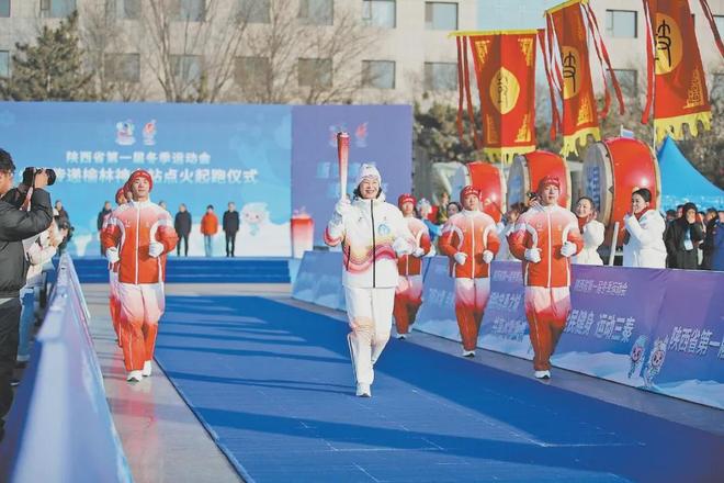 塞上寒风挡不住榆林大地的体育热望～陕西省第一届冬季运动会今日开幕(图3)